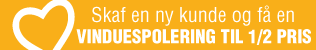 Få vinduespolering til halv pris Få vinduespolering til halv pris